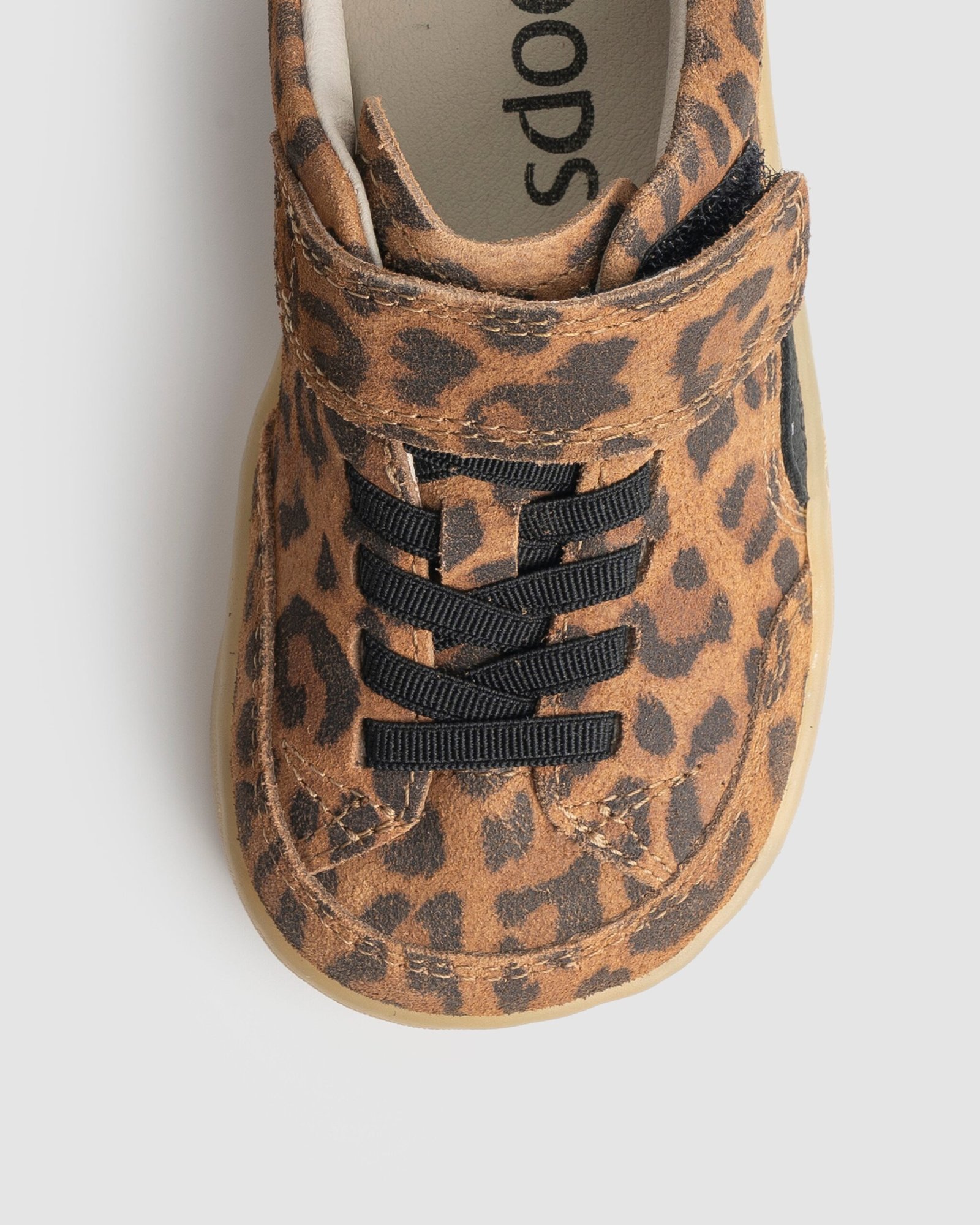 Koops Kai Kids Barefoot Sneaker Leopard vista 2