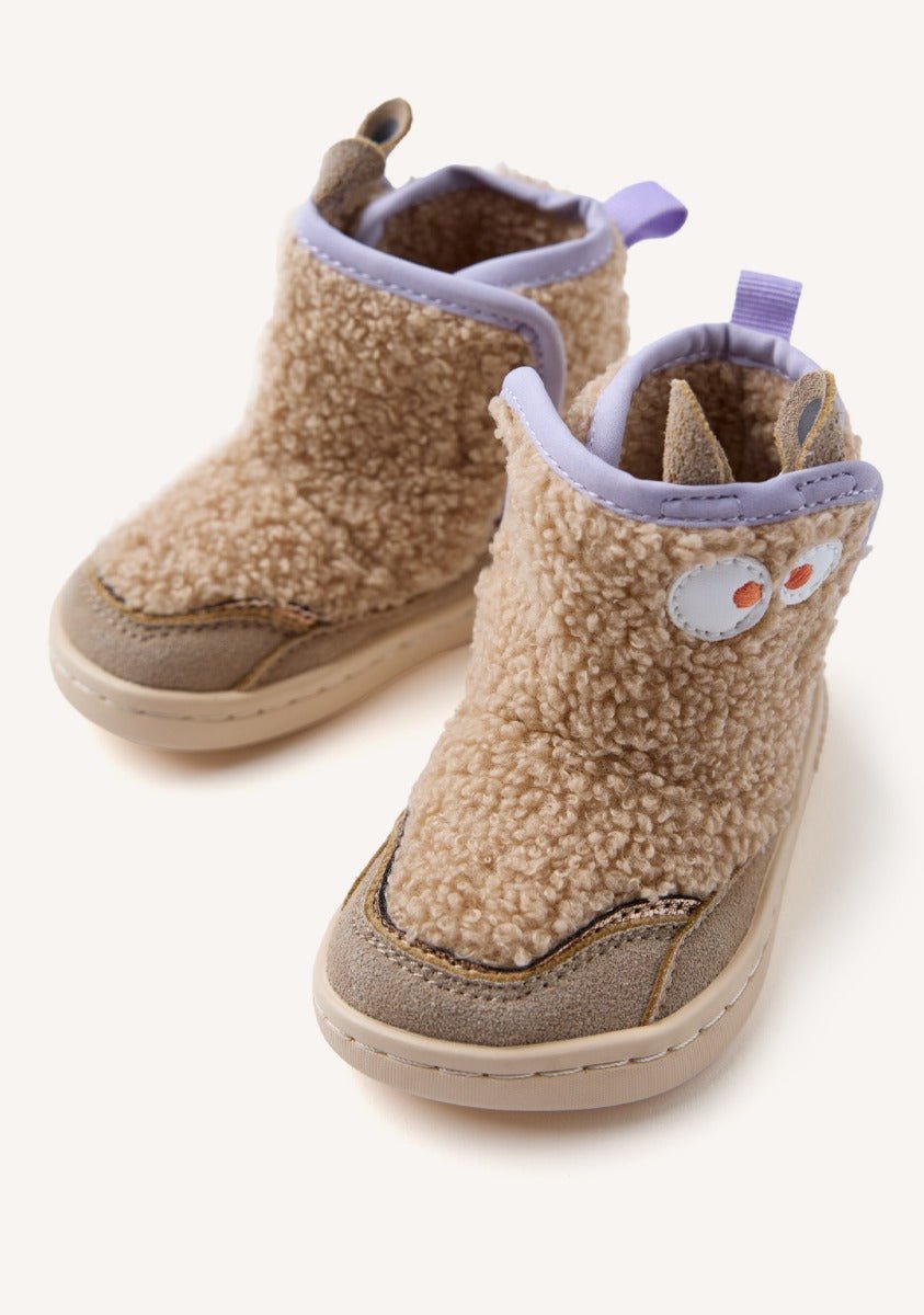 Gioseppo Botas barefoot Boots Taupe vista 3
