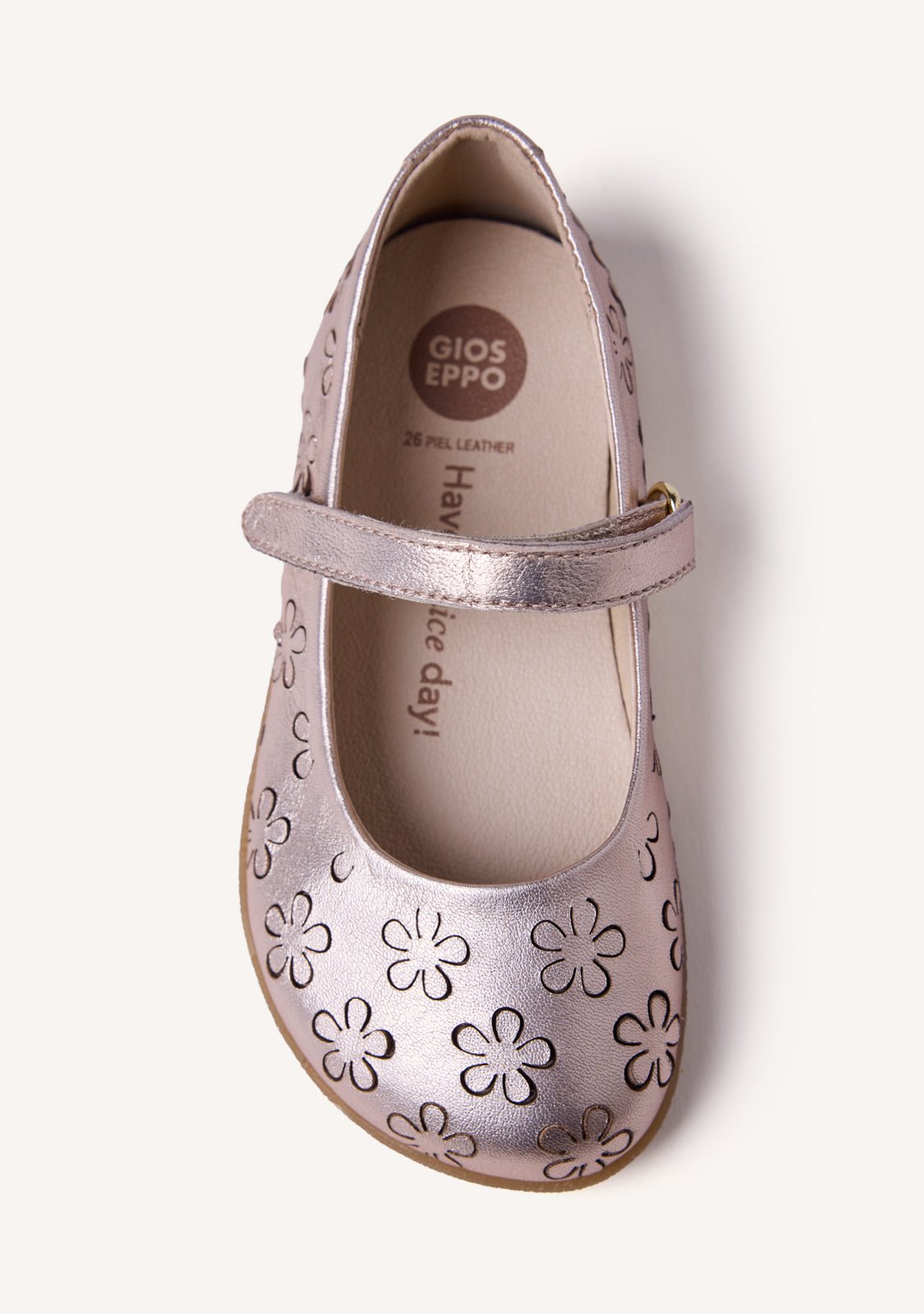 Gioseppo Bailarinas barefoot Iriga Oro vista 3
