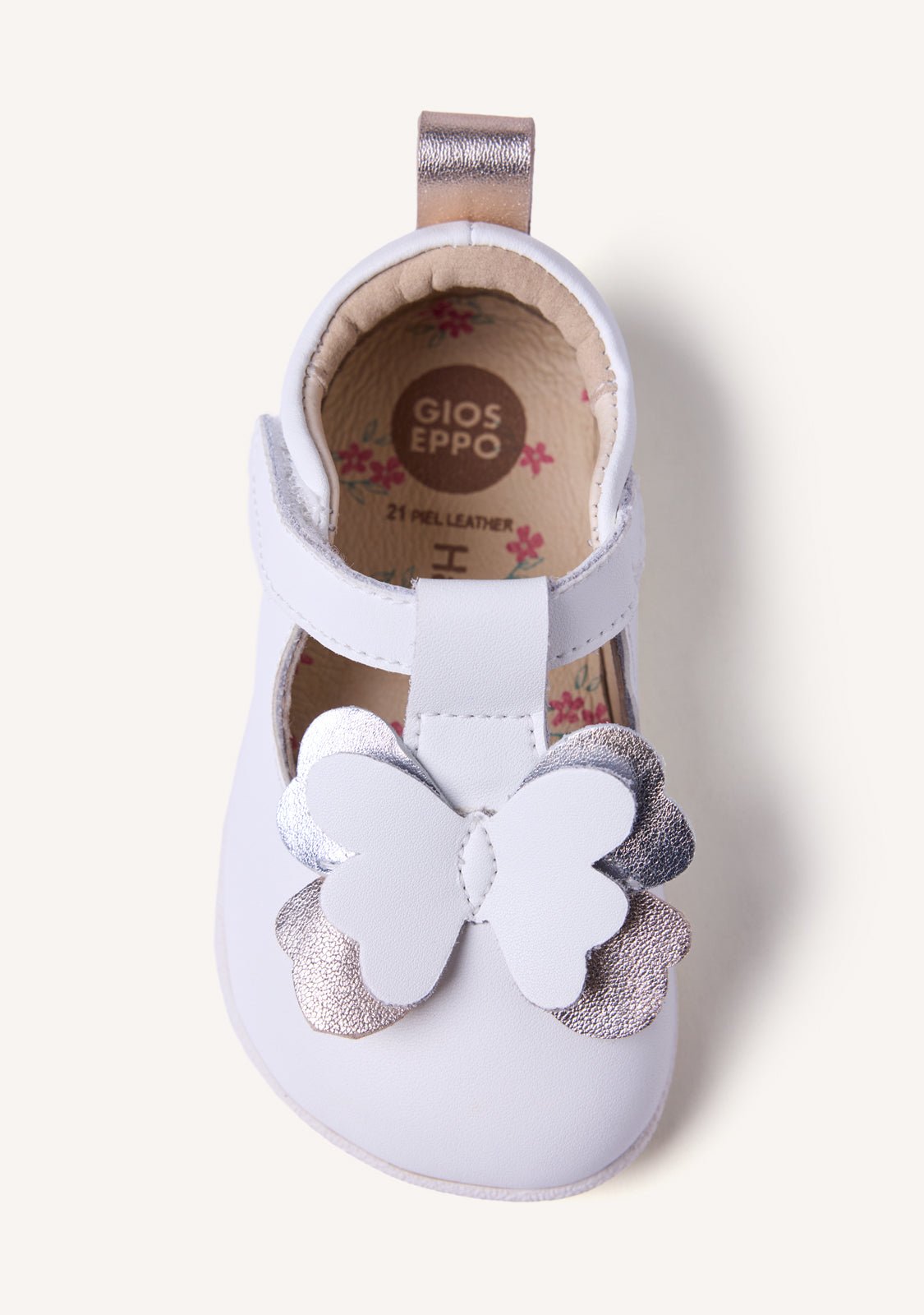 Gioseppo Bailarinas barefoot Makindu Blanco vista 3