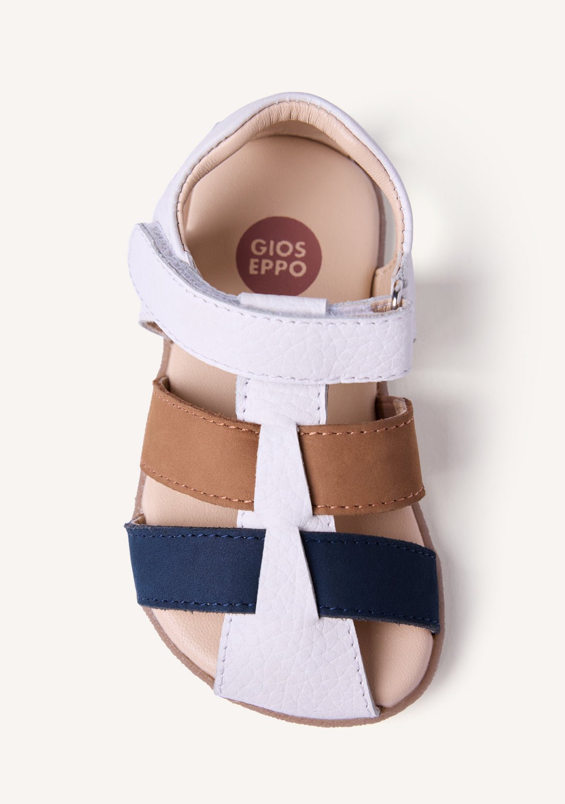 Gioseppo Sandalias barefoot Morley Blanco vista 3