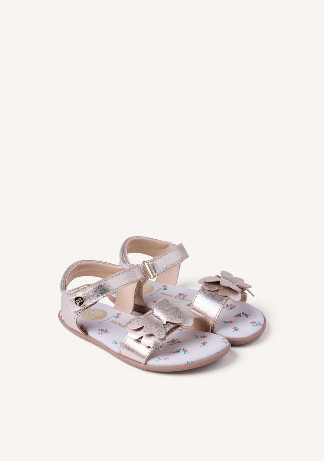 Gioseppo Sandalias barefoot Slite Oro vista 2