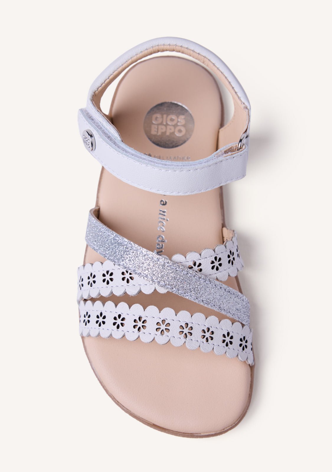 Gioseppo Sandalias barefoot Mikleus Blanco vista 3