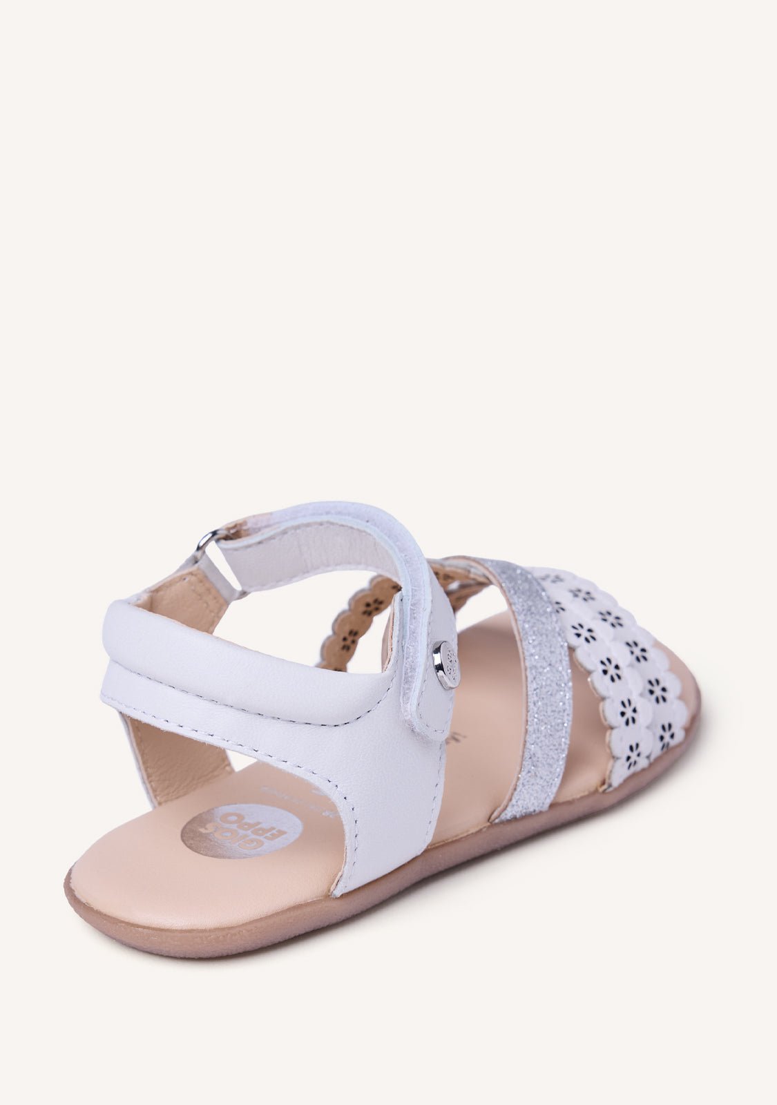 Gioseppo Sandalias barefoot Mikleus Blanco vista 5