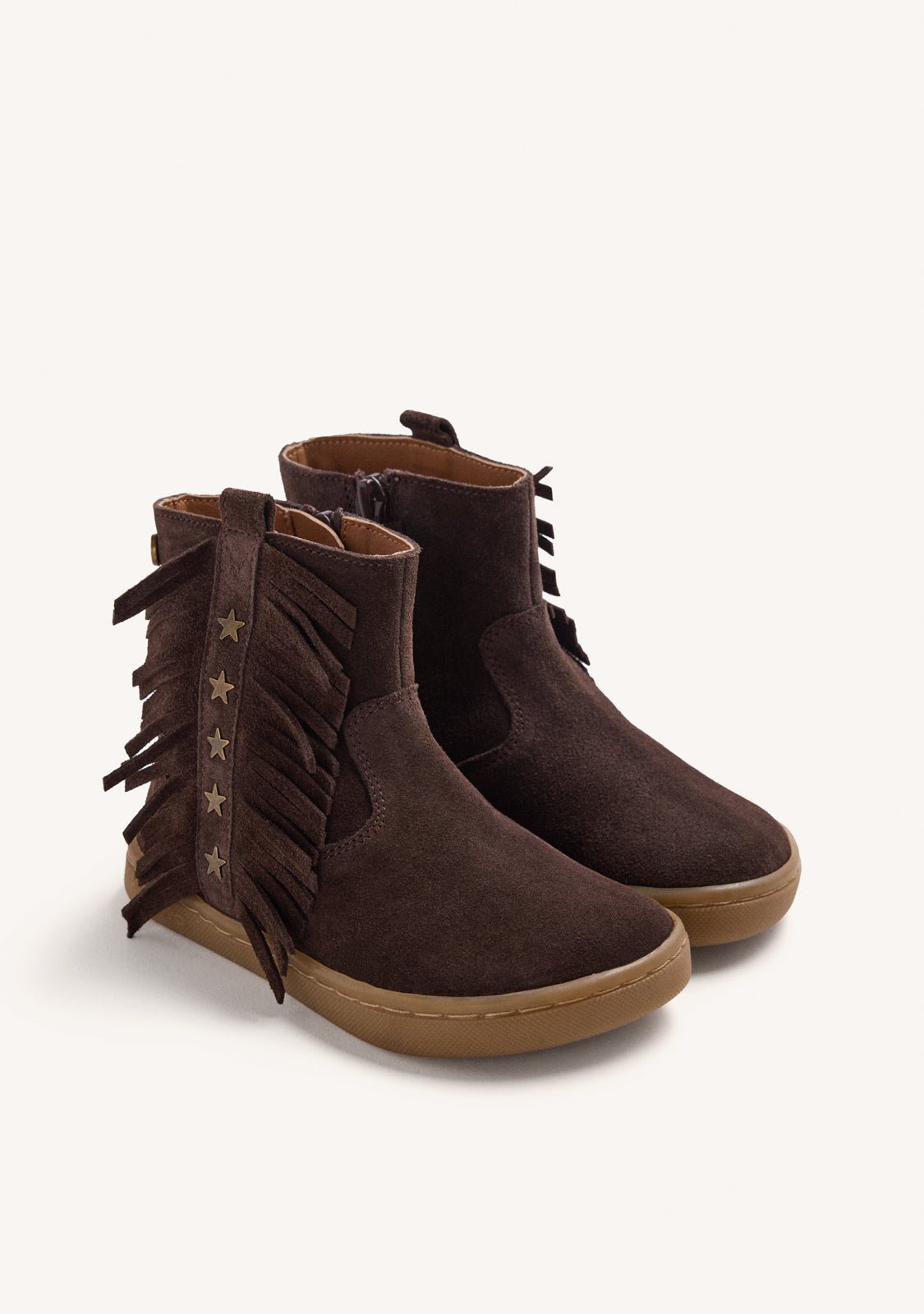 Gioseppo Botines barefoot 80572 Chocolate vista 2