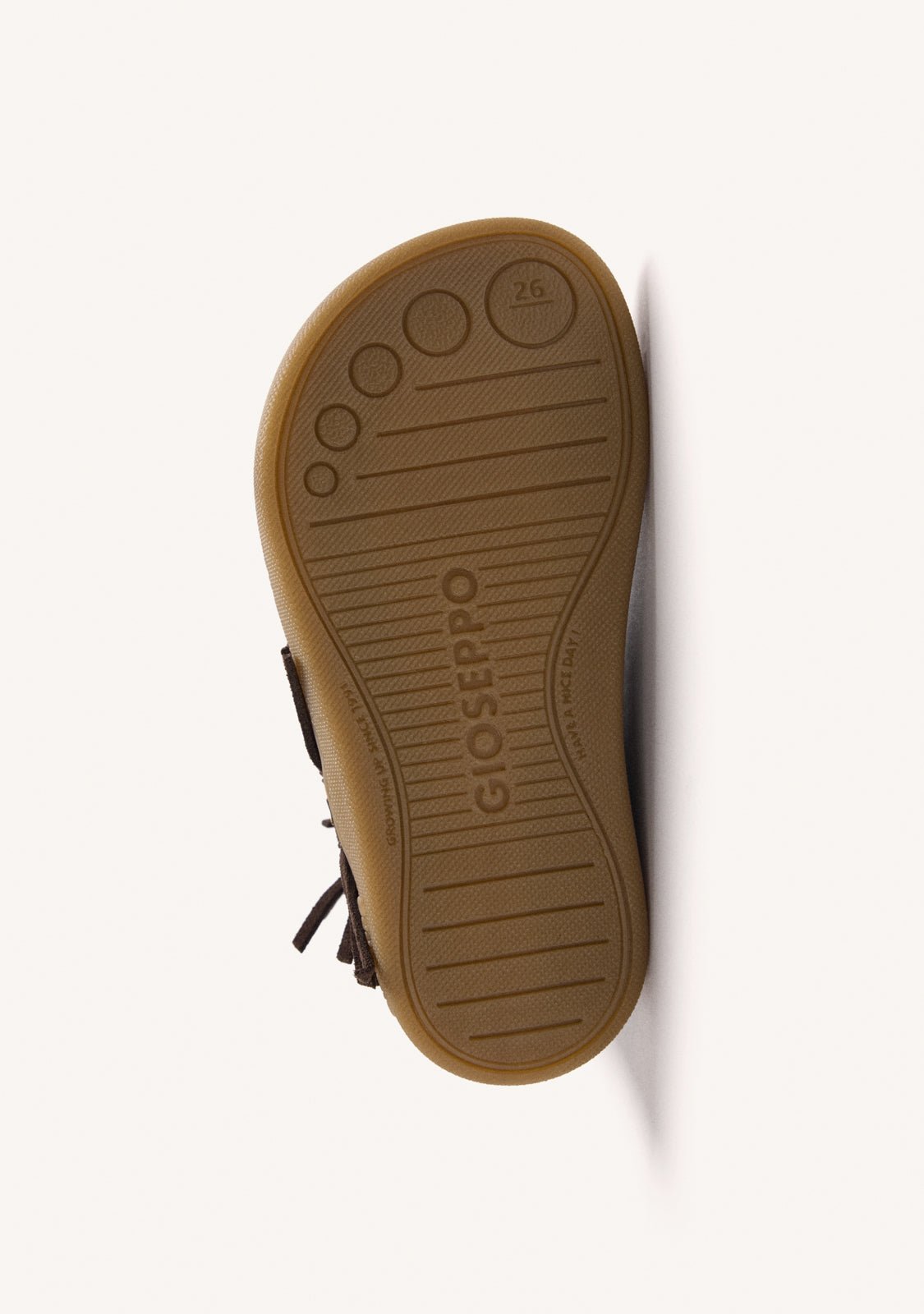Gioseppo Botines barefoot 80572 Chocolate vista 3