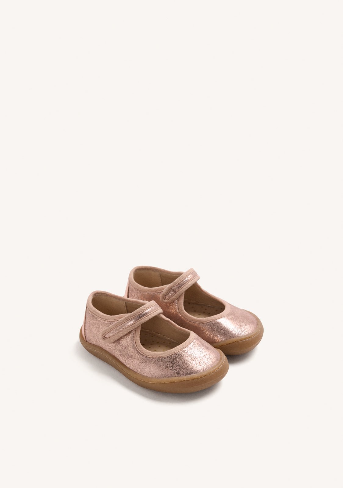 Gioseppo Bailarinas barefoot 80753 Oro Rosado vista 2