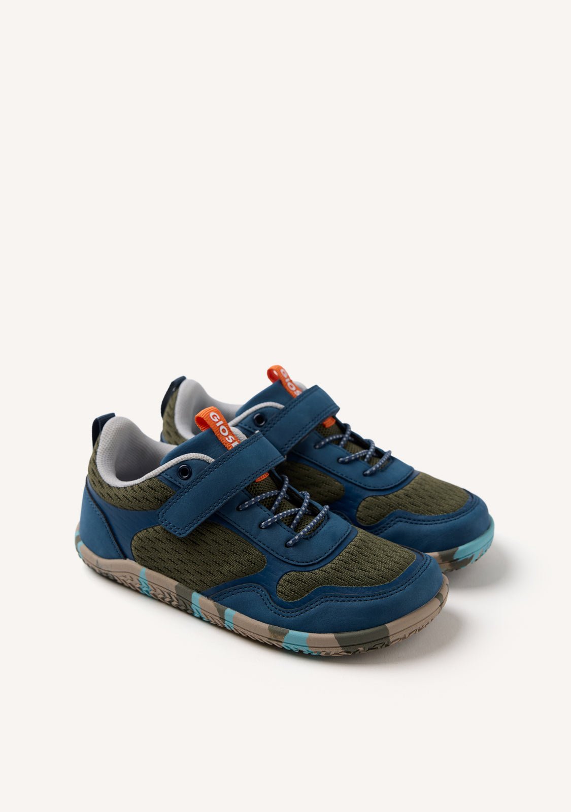 Gioseppo Zapatillas barefoot Erith Kaki vista 2