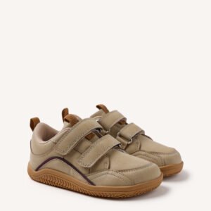 Gioseppo Zapatillas barefoot Darfur Taupe vista 2
