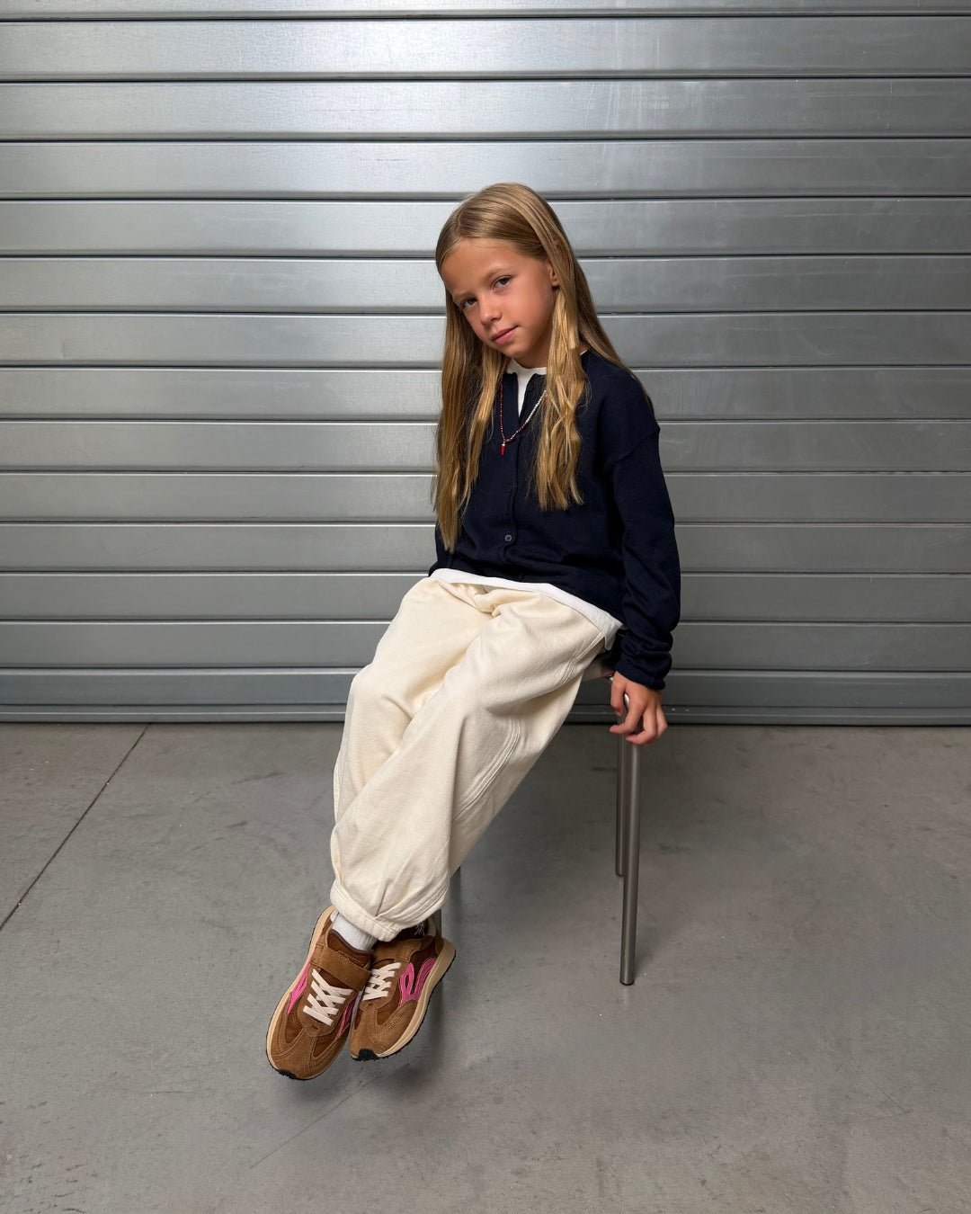 Lejan Melrose Kids - Terra / Electric Pink vista 4