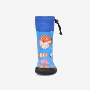 Saguaro Niños Brisk II - Barefoot Botas De Lluvia Azul vista 2