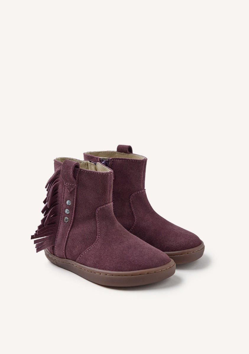 Gioseppo Botas barefoot Estral Burdeos vista 2