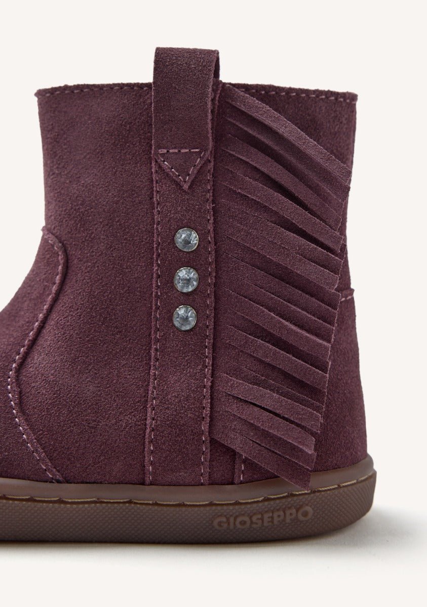 Gioseppo Botas barefoot Estral Burdeos vista 3