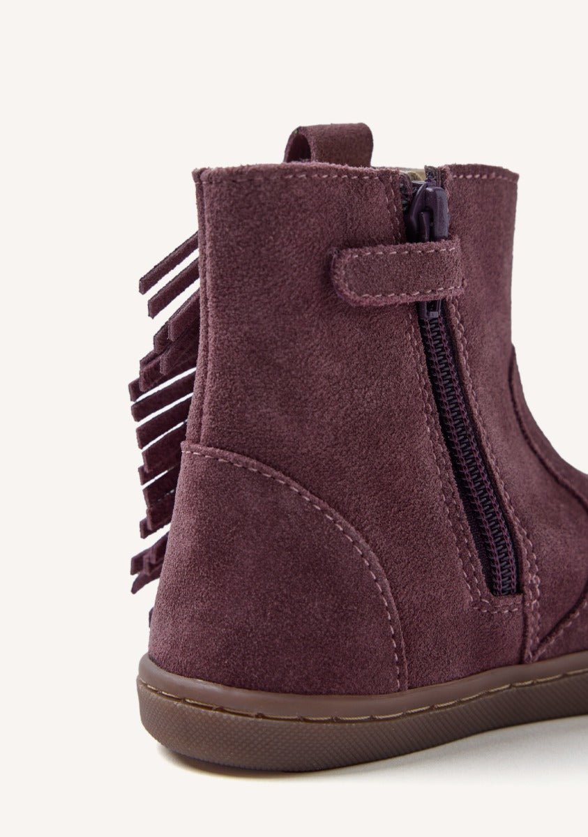 Gioseppo Botas barefoot Estral Burdeos vista 4