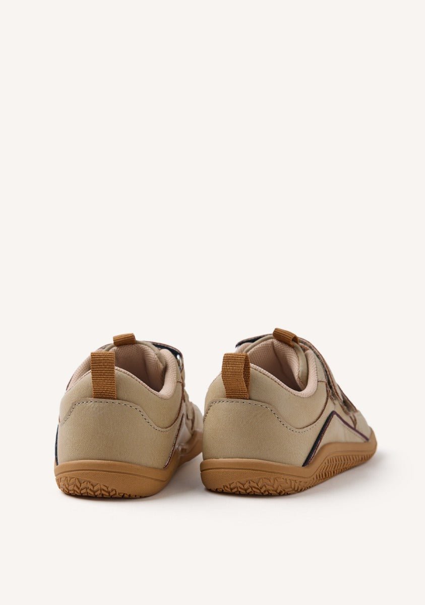 Gioseppo Zapatillas barefoot Darfur Taupe vista 5