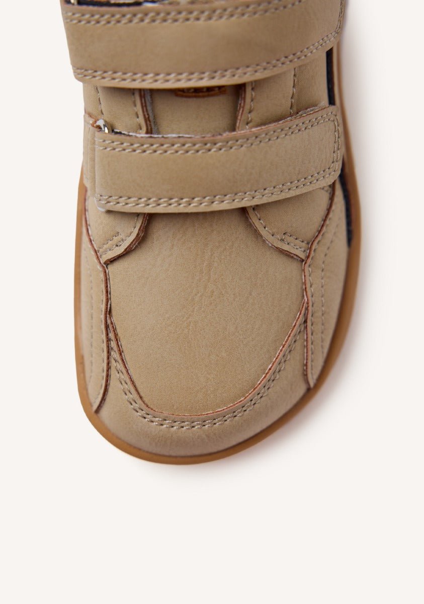 Gioseppo Zapatillas barefoot Darfur Taupe vista 3