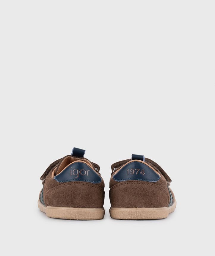 IGOR Tennis Bicolor Marron vista 3