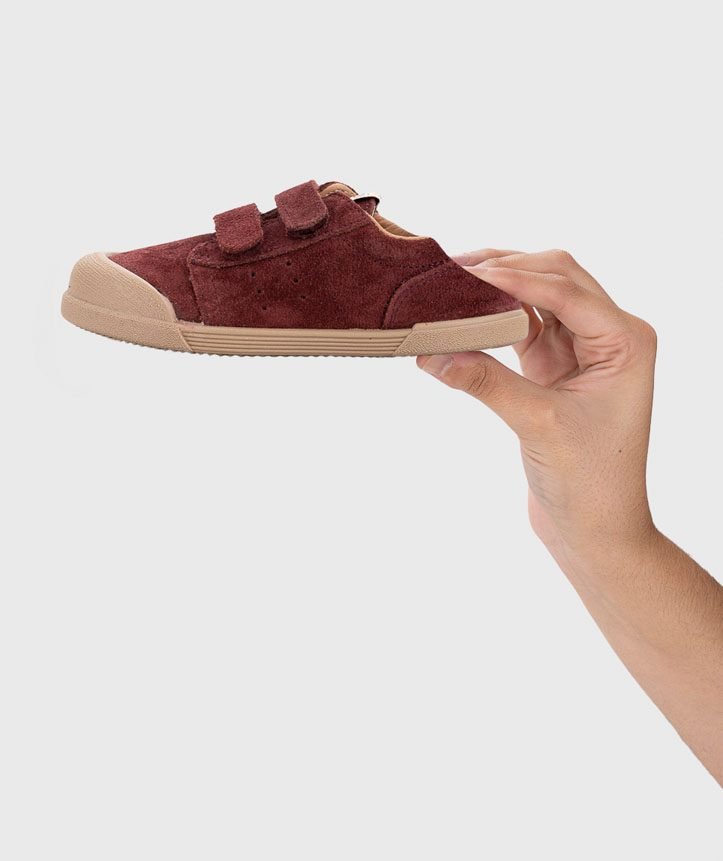 IGOR Tennis Suede Burdeos vista 3