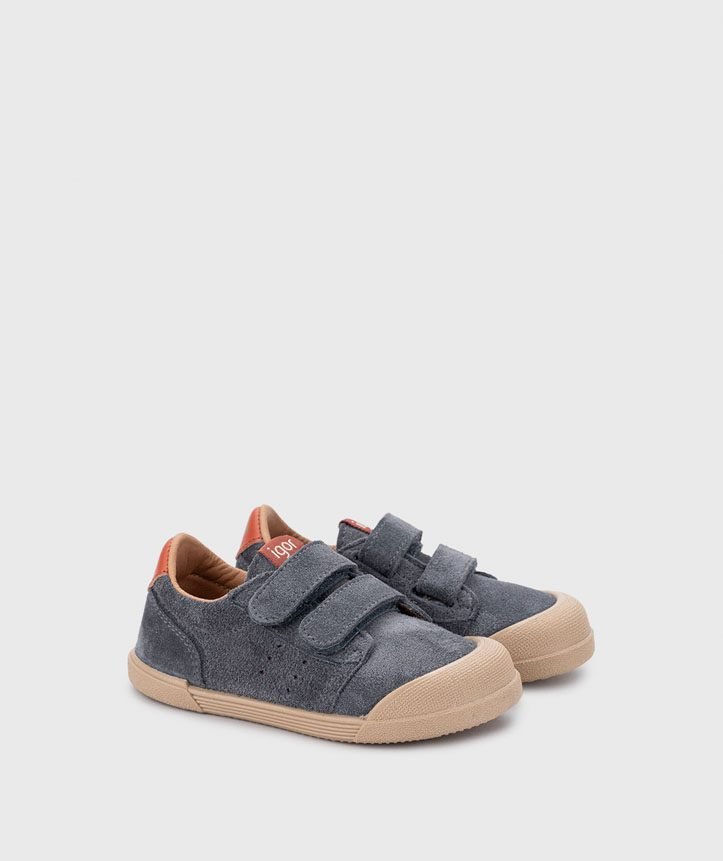 IGOR Tennis Suede Gris Az