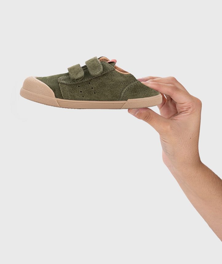 IGOR Tennis Suede Kaki vista 3