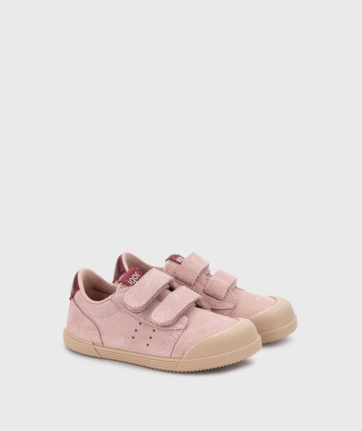 IGOR Tennis Suede Rosa
