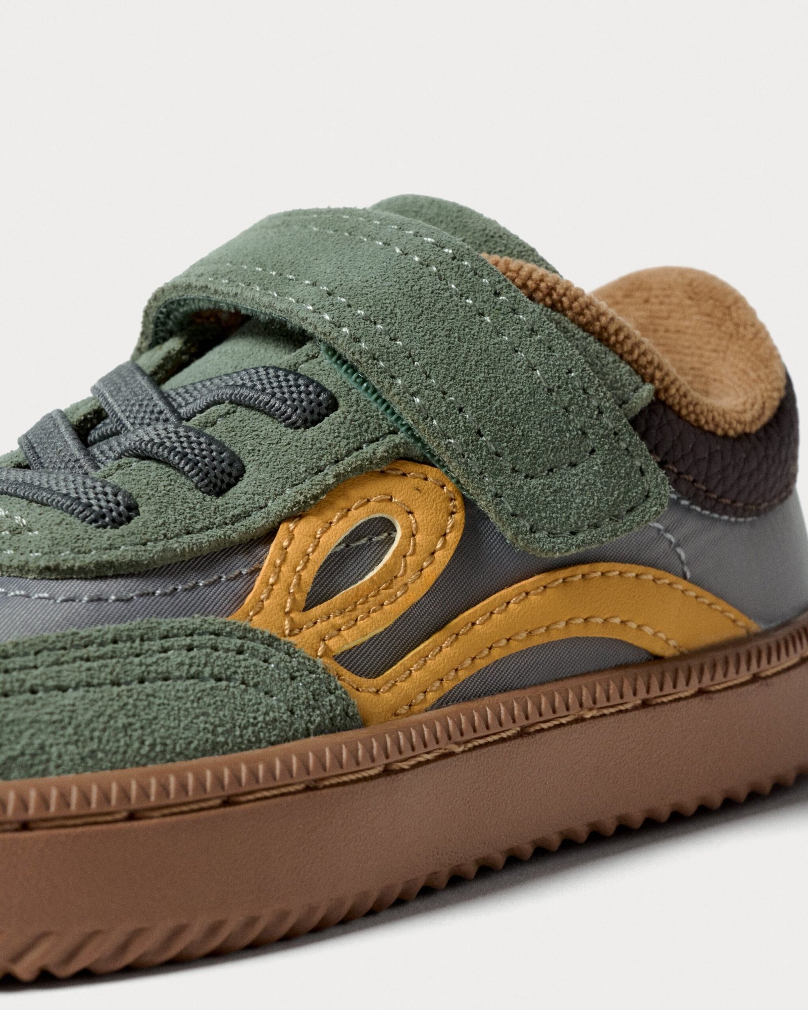 Lejan One Kids - Mineral Gray / Mustard vista 3