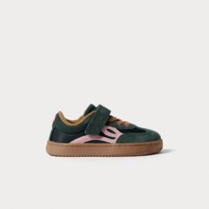Lejan One Kids - Dark Green / Pink
