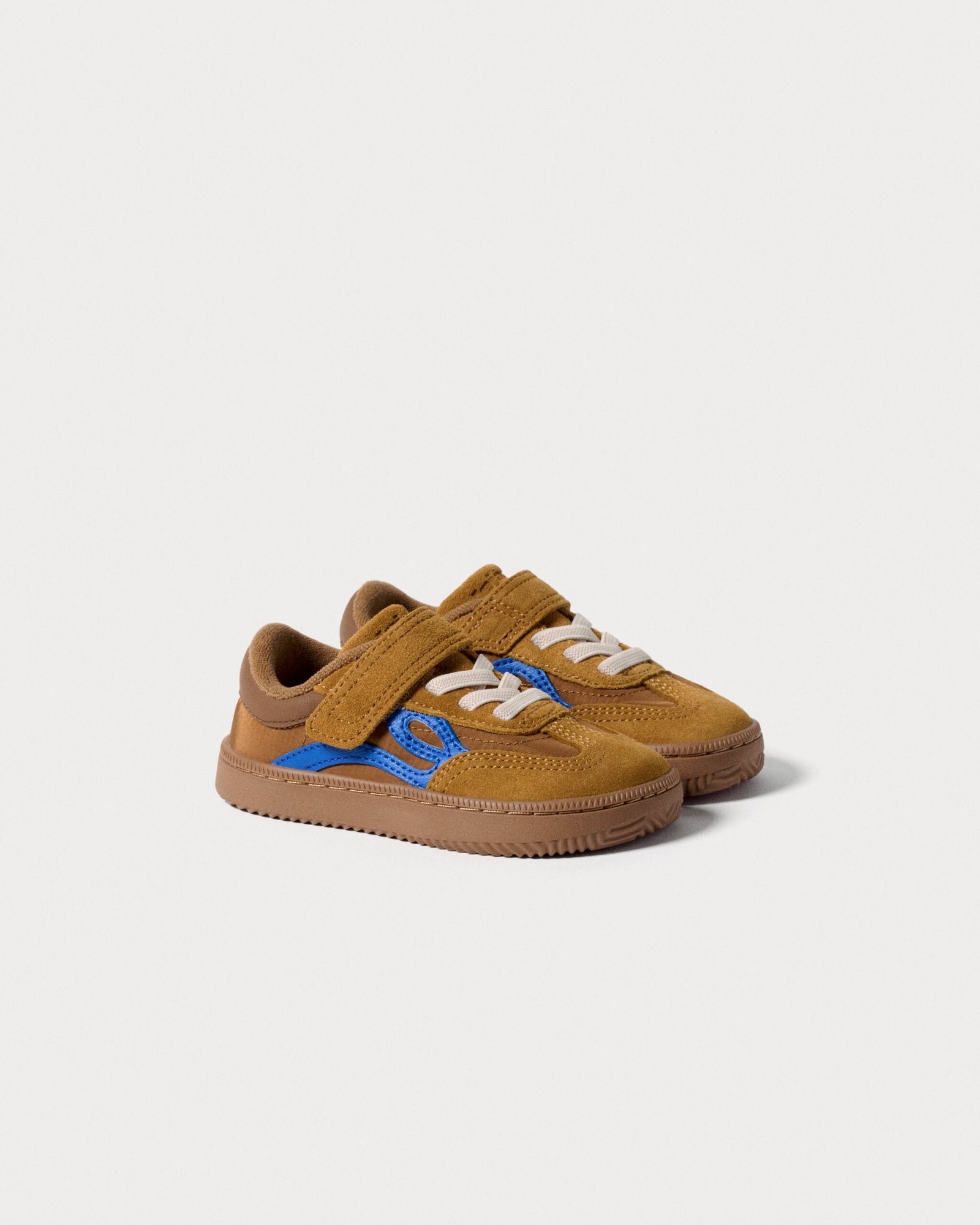Lejan One Kids - Camel / Electric Blue vista 2